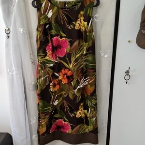 Form fitted Olive green dress